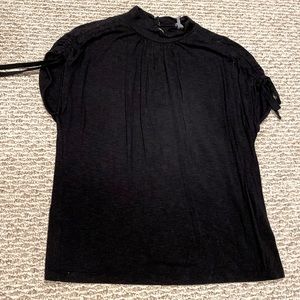Black Tie Sleeve top Sz S